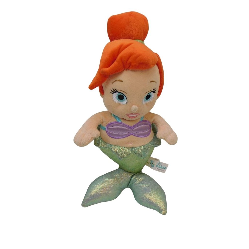 Disney Parks Little Mermaid Ariel Disney Babies 13" Plush Stuffed Doll